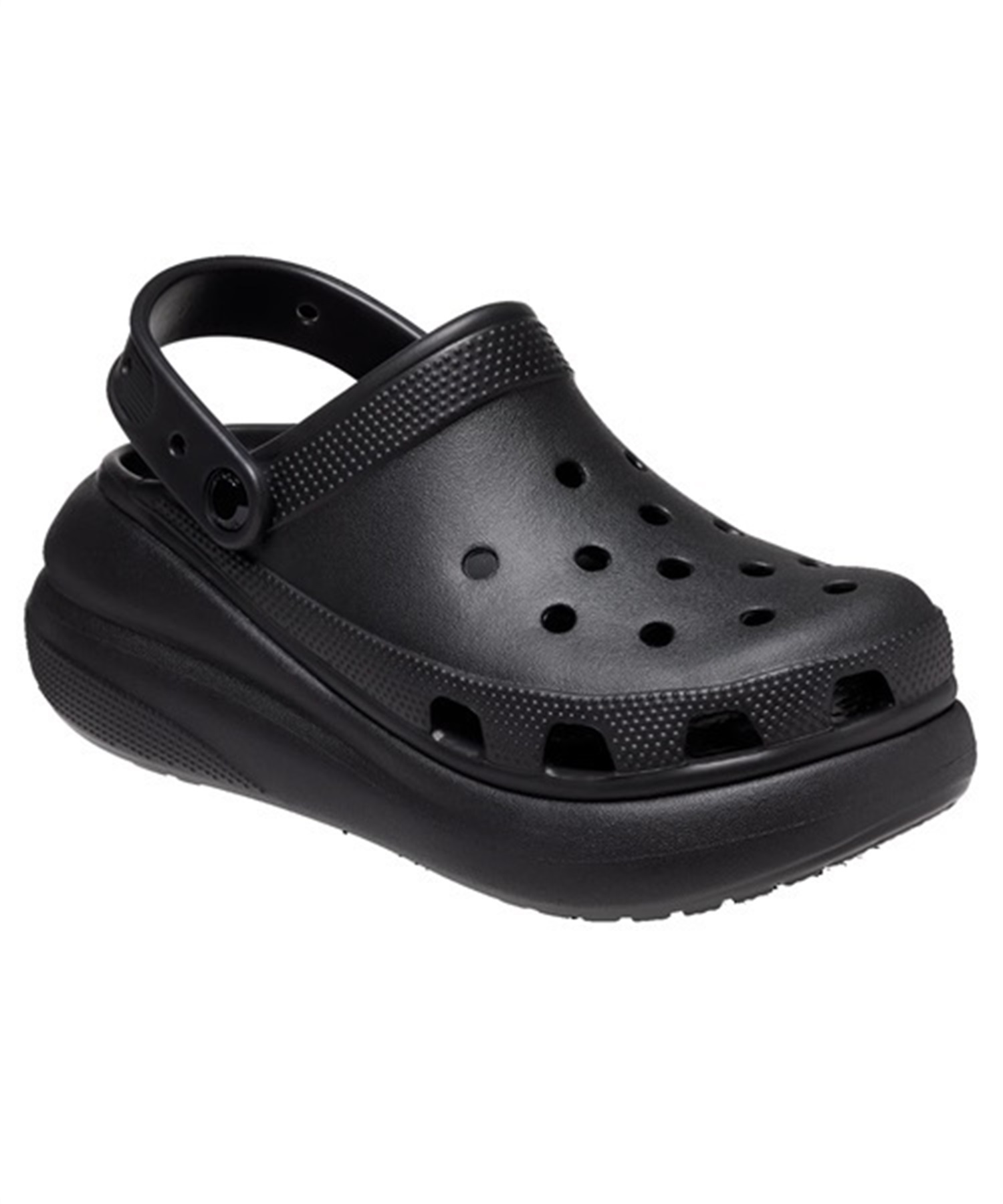 crocs クロックス CRUSH CLOG クラッシュ クロッグ 207521-001 レディース シューズ サンダル KK3 D3(BK-22.0cm)