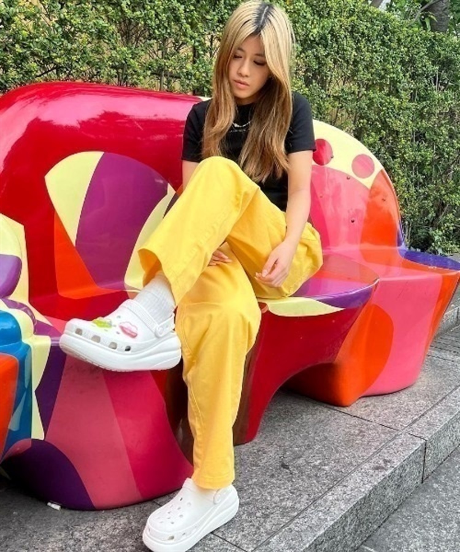 crocs クロックス CRUSH CLOG クラッシュ クロッグ 207521-100