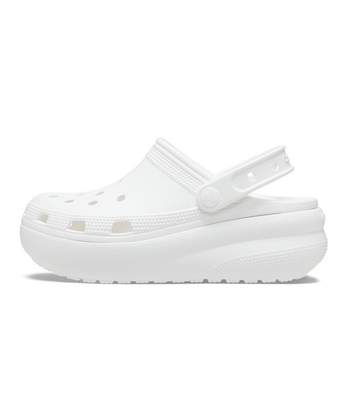 crocs クロックス CLASSIC CROCS CUTIE CLOG クラシック クロックス キューティー クロッグ 207708-100 レディース シューズ サンダル KK1 D8(WT-22.0cm)