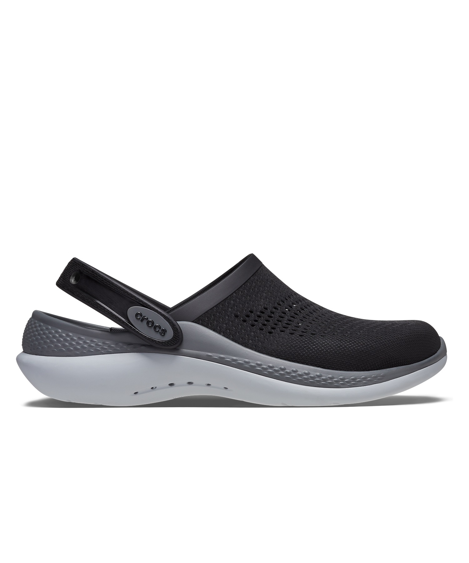 CROCS クロックス LITERIDE 360 CLOG ライトライド 360 クロッグ メンズ レディース サンダル 軽量 リカバリー コンフォート 206708-0DD(BKSGY-23.0cm)