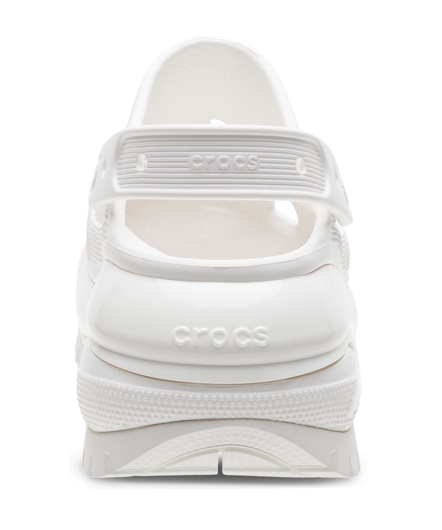 CROCS クロックス MEGA CRUSH CLOG メガ クラッシュ クロッグ メンズ レディース シューズ 厚底 サンダル スニーカー ストリート 207988-100 White(WHITE-22.0cm)