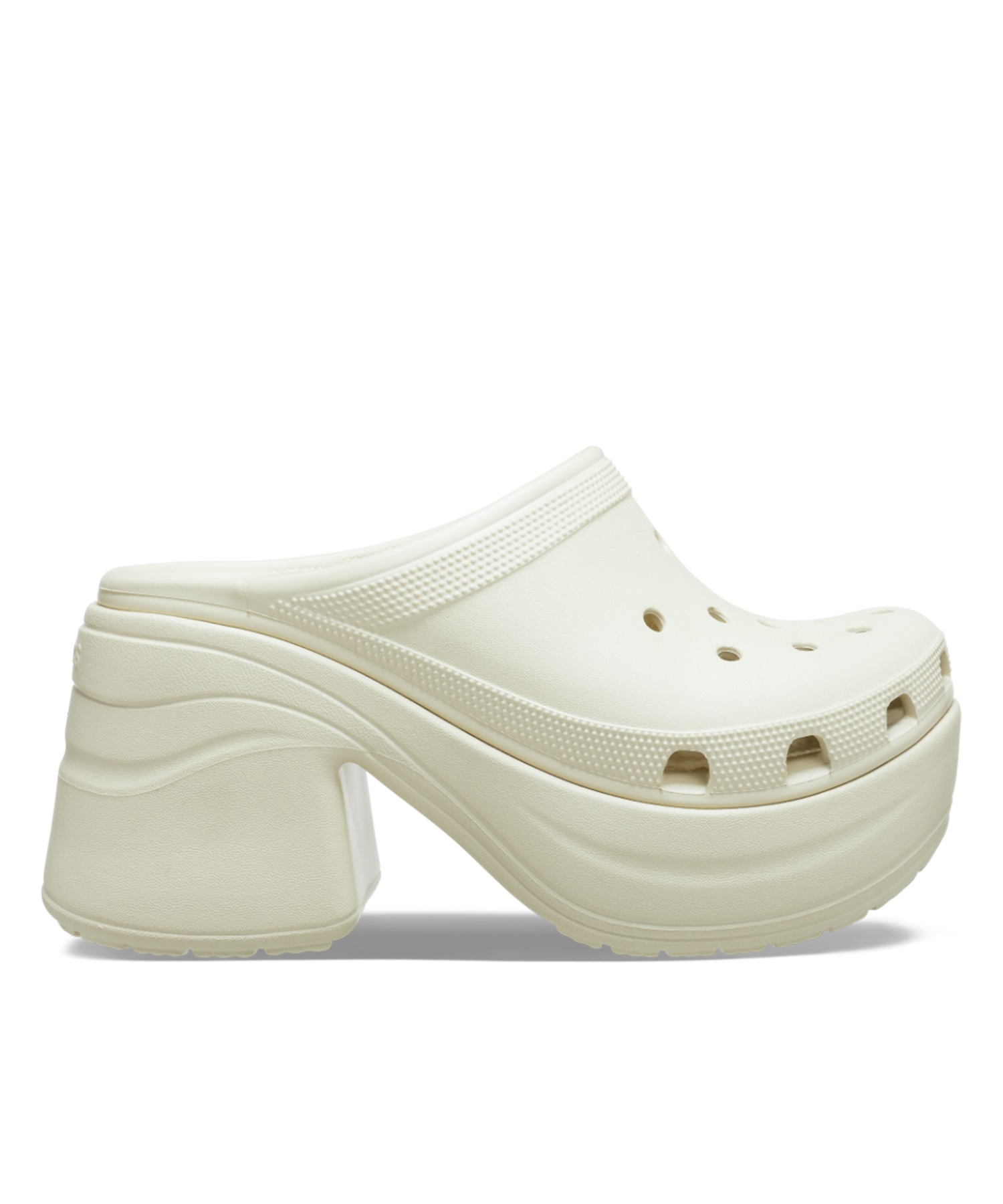 CROCS クロックス SIREN CLOG サイレン クロッグ レディース シューズ 厚底 サンダル ミュール 208547-2Y2 Bone(BONE-22.0cm)