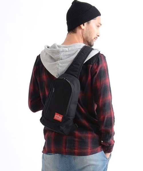 Manhattan Portage/ マンハッタンポーテージ Little Italy Crossbody Bag MP1927 メンズ レディース ワンショルダーバッグ 斜め掛け KK1 B2(BK-F)