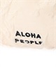 ALOHA PE アロハピープル トート フリンジジャガードトート AP24SS008-DD8 トートバック(WHT-ONESIZE)