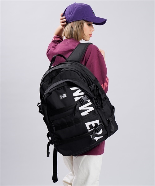 NEW ERA ニューエラ CARRIER PACK NEW ERA PRNT BLKWHI 11783327 ユニセックス バックパック リュック HH1 C20(11783327-F)