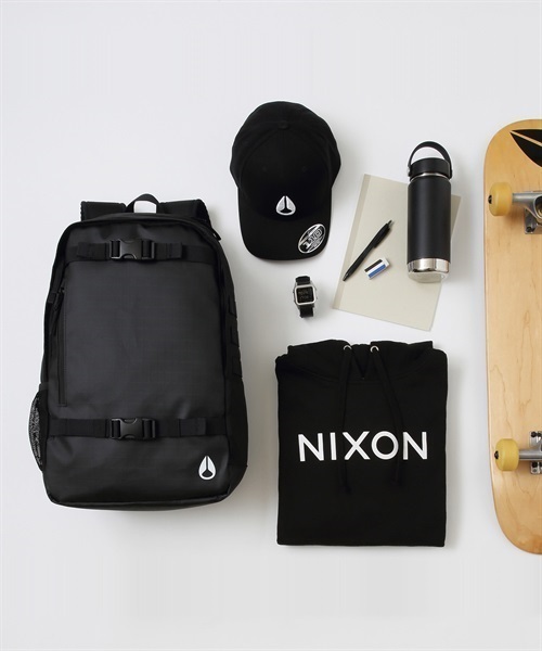 NIXON リュックサック(レッド) Smith SkatepackⅢ