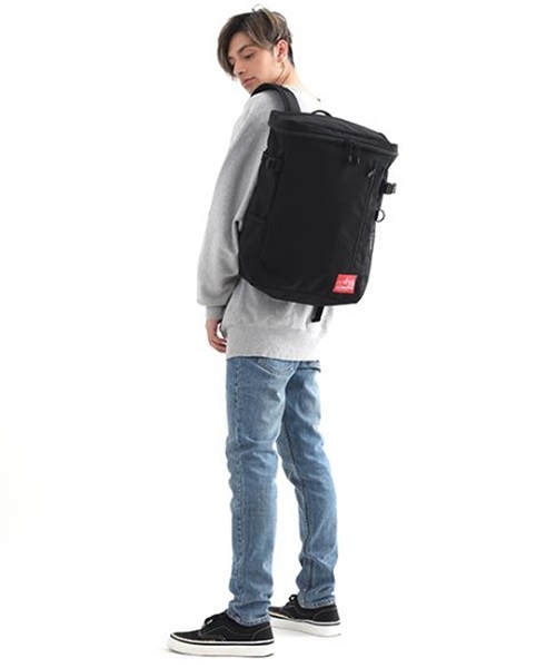 Manhattan Portage/ マンハッタンポーテージ Navy Yard Backpack MP2231 バックパック メンズ レディース リュック KK1 B2(BLKRD-26L)