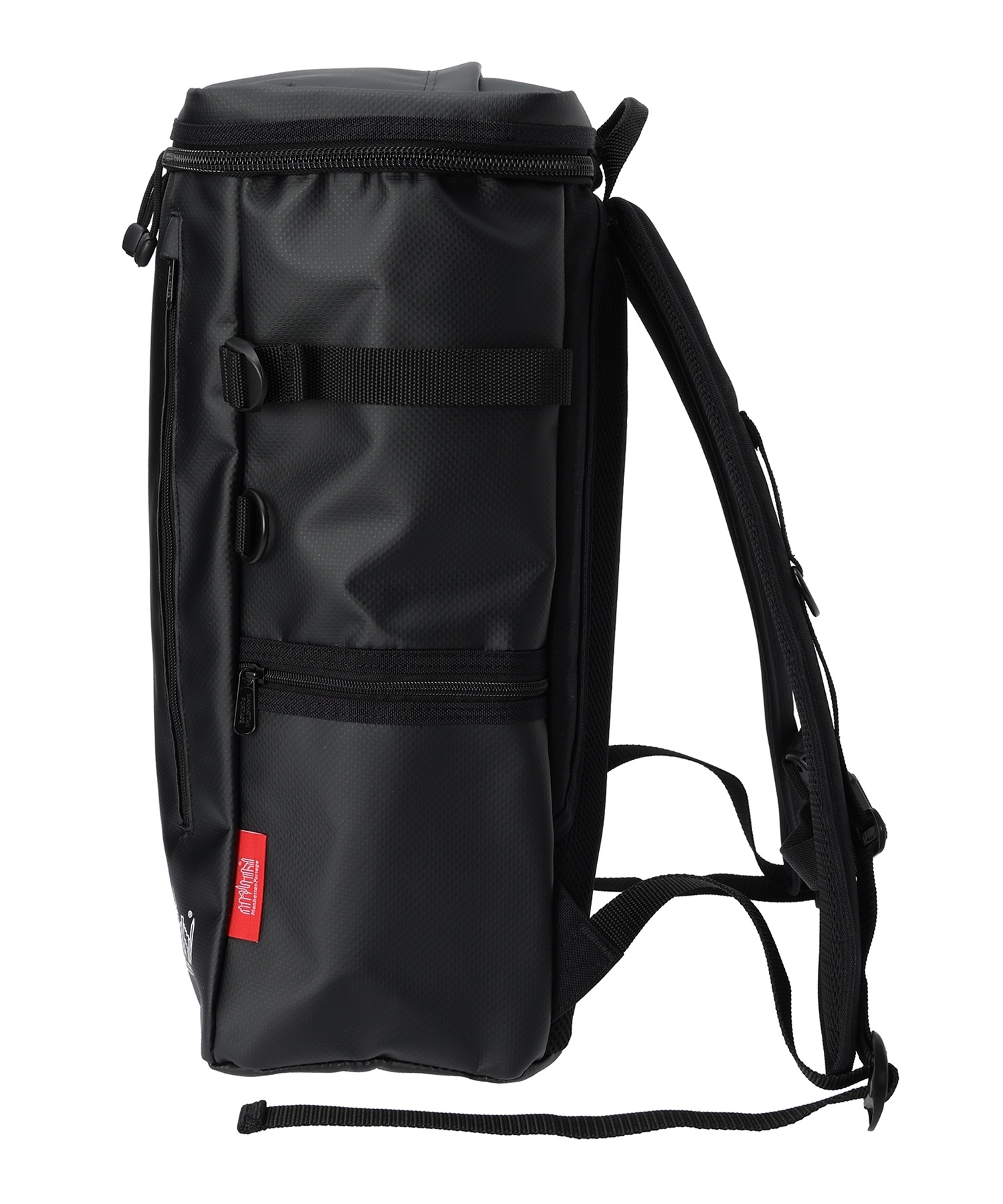 Manhattan Portage マンハッタンポーテージ B.P NAVY YARD MATTE VINYL MP2231MVLMS バックパック デイバック(BLACK-26)