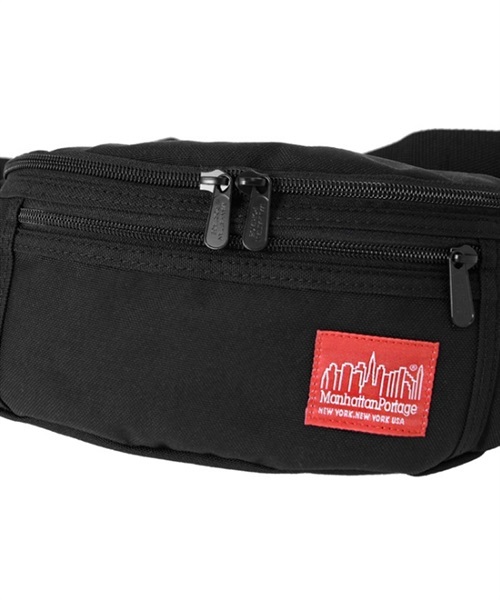 Manhattan Portage マンハッタンポーテージ Alleycat Waist Bag MP1101 ボディバッグ ウエストバッグ JJ I9(BLACK-XS)