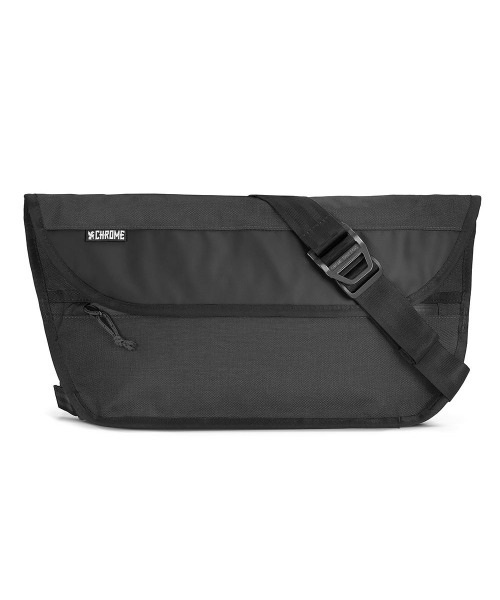 CHROME クローム SIMPLE MESSENGER BAG シンプル メッセンジャー バッグ BG322BK ショルダーバッグ 12L JJ ムラサキスポーツ C4(BLACK-12L)