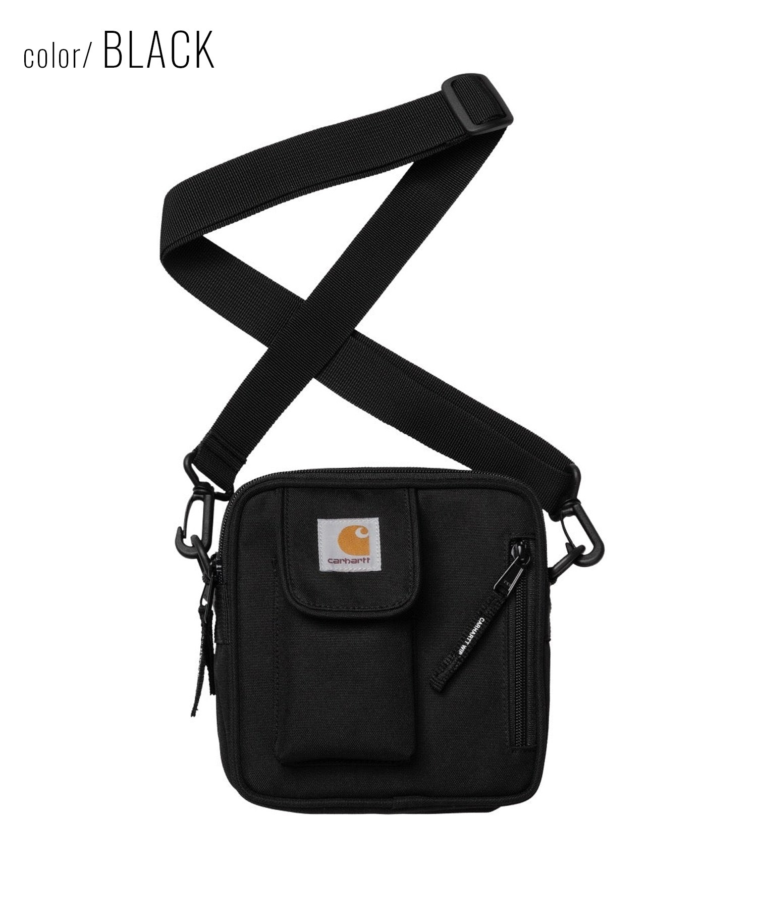 Carhartt WIP/カーハート ダブリューアイピー ショルダーバック ESSENTIALS BAG SMALL I031470(BLACK-FREE)