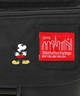 Manhattan Portage/マンハッタンポーテージ ショルダーバッグ Nylon Messenger Bag Flap Zipper Pocket ミッキーマウス MP1603FZPMIC2(BK/RD-FREE)