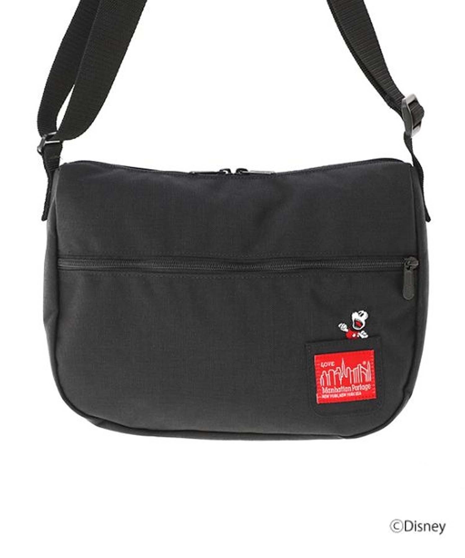 Manhattan Portage/マンハッタンポーテージ ショルダーバッグ Moon Bag/Mickey Mouse 2023 ミッキーマウス MP6044MIC23(BK/RD-FREE)