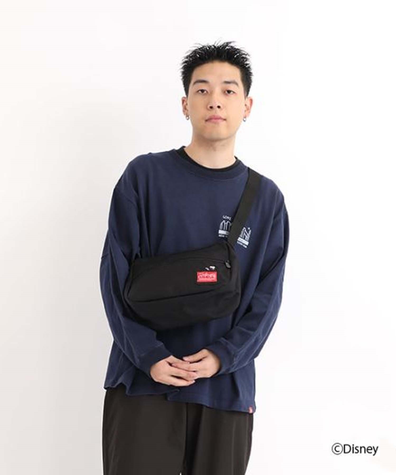 Manhattan Portage/マンハッタンポーテージ ショルダーバッグ Moon Bag/Mickey Mouse 2023 ミッキーマウス MP6044MIC23(BK/RD-FREE)