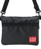 Manhattan Portage/マンハッタンポーテージ MATTE VINYL HARLEM MP1084MVL ショルダーバック(BLACK-ONESIZE)