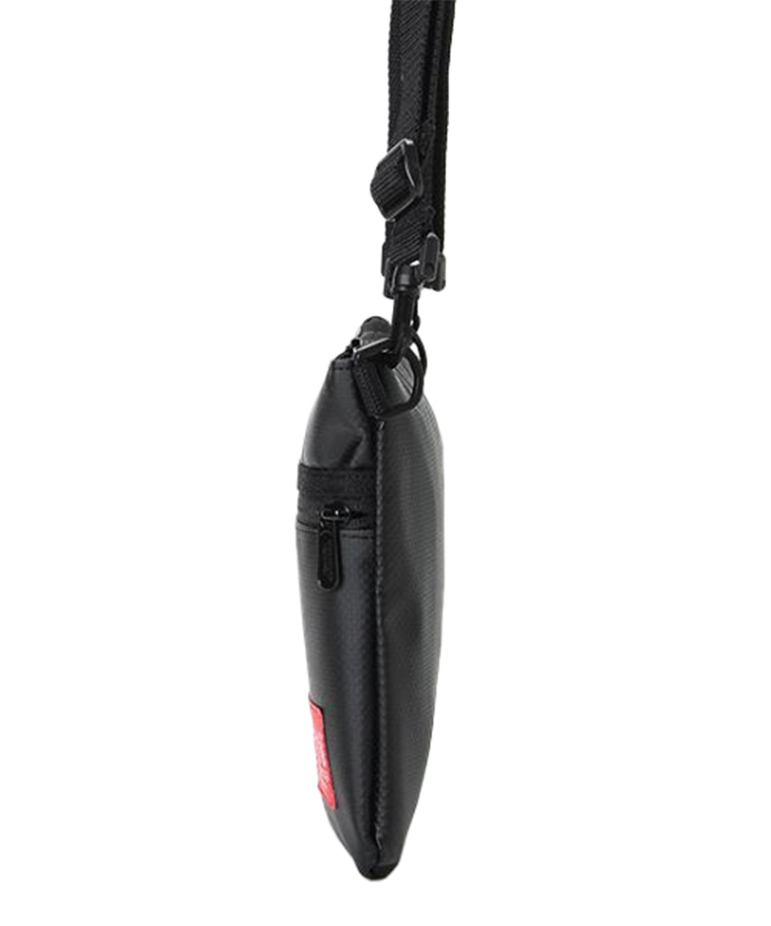Manhattan Portage/マンハッタンポーテージ MATTE VINYL HARLEM MP1084MVL ショルダーバック(BLACK-ONESIZE)
