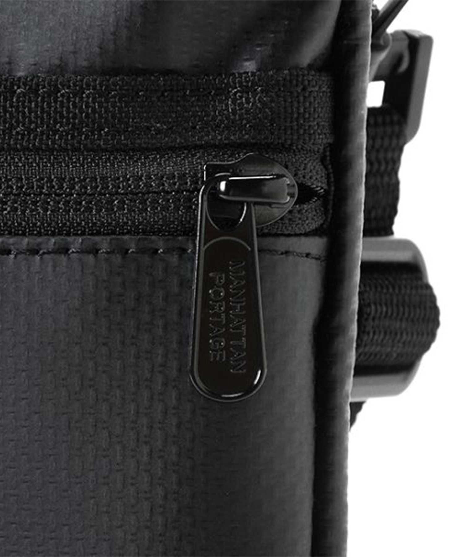 Manhattan Portage/マンハッタンポーテージ MATTE VINYL HARLEM MP1084MVL ショルダーバック(BLACK-ONESIZE)