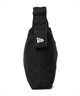 NEW ERA/キャンバスショルダーバッグ 8L フラッグロゴ ブラック 14108409(BKWH-8L)