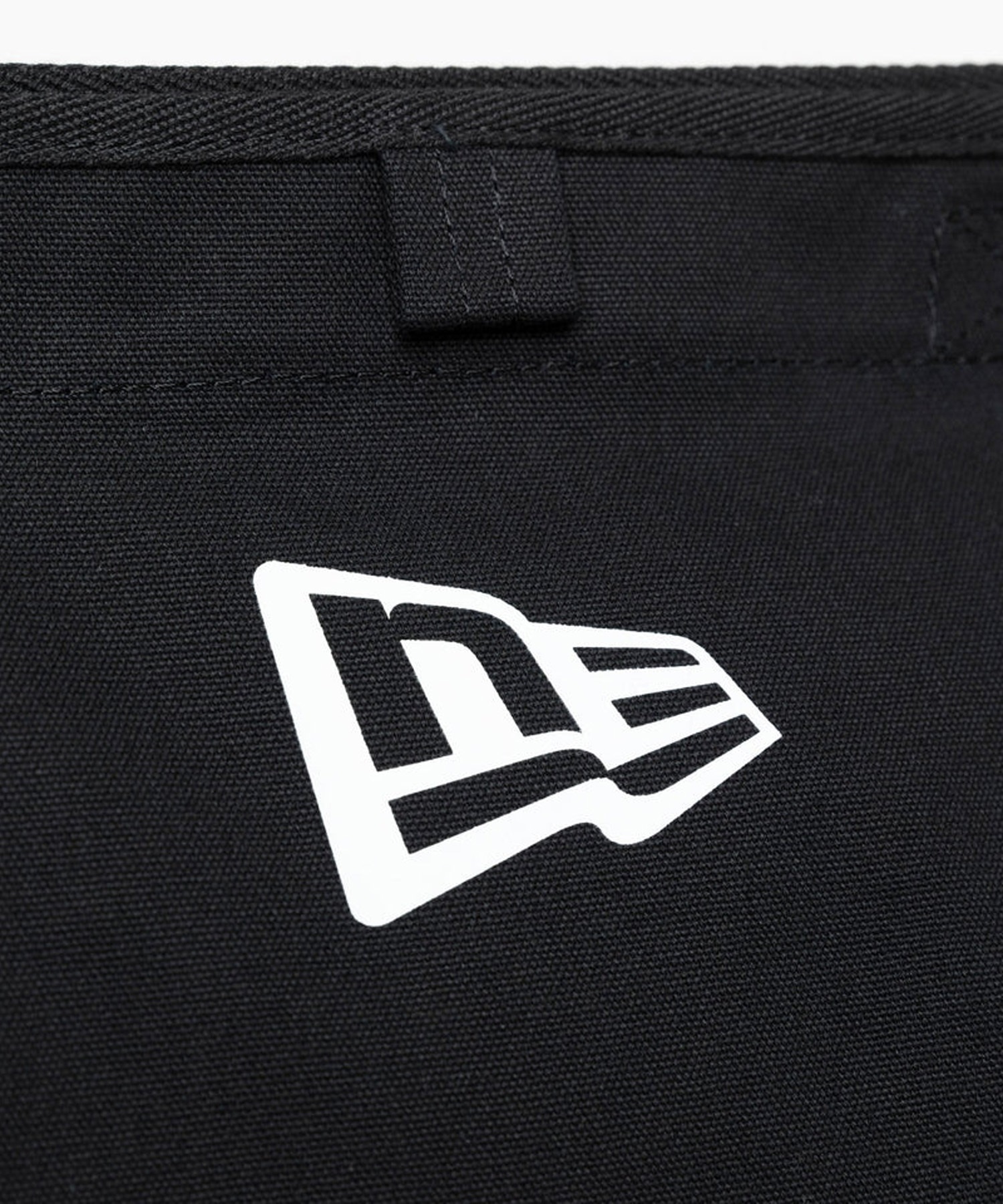 NEW ERA/キャンバスショルダーバッグ 8L フラッグロゴ ブラック 14108409(BKWH-8L)