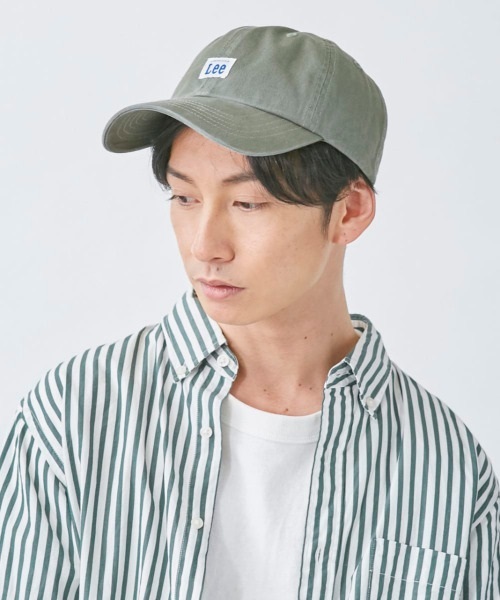 キャップ LEE リー LOW CAP COTTON 100176303 6パネル シックスパネル カジュアル 春 夏 春夏 秋 GG G6(71NV-F)