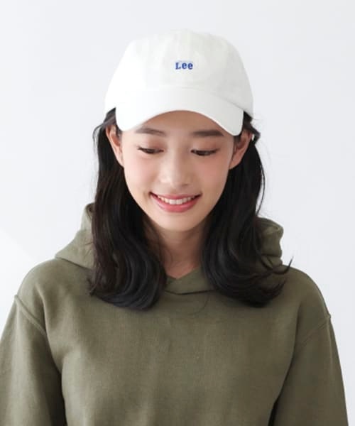 キャップ LEE リー LOW CAP COTTON 100176303 6パネル シックスパネル カジュアル 春 夏 春夏 秋 GG G6(01BK-F)