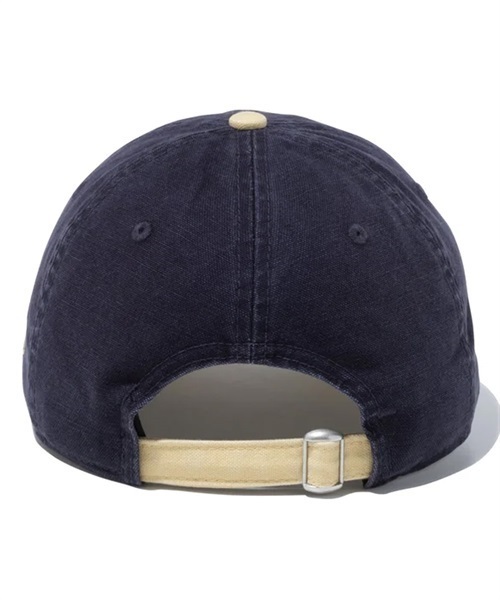 NEW ERA/ニューエラ キャップ 9THIRTY Washed Duck ニューヨーク・ヤンキース ネイビー ベガスゴールドバイザー 13515994(NVYGD-FREE)