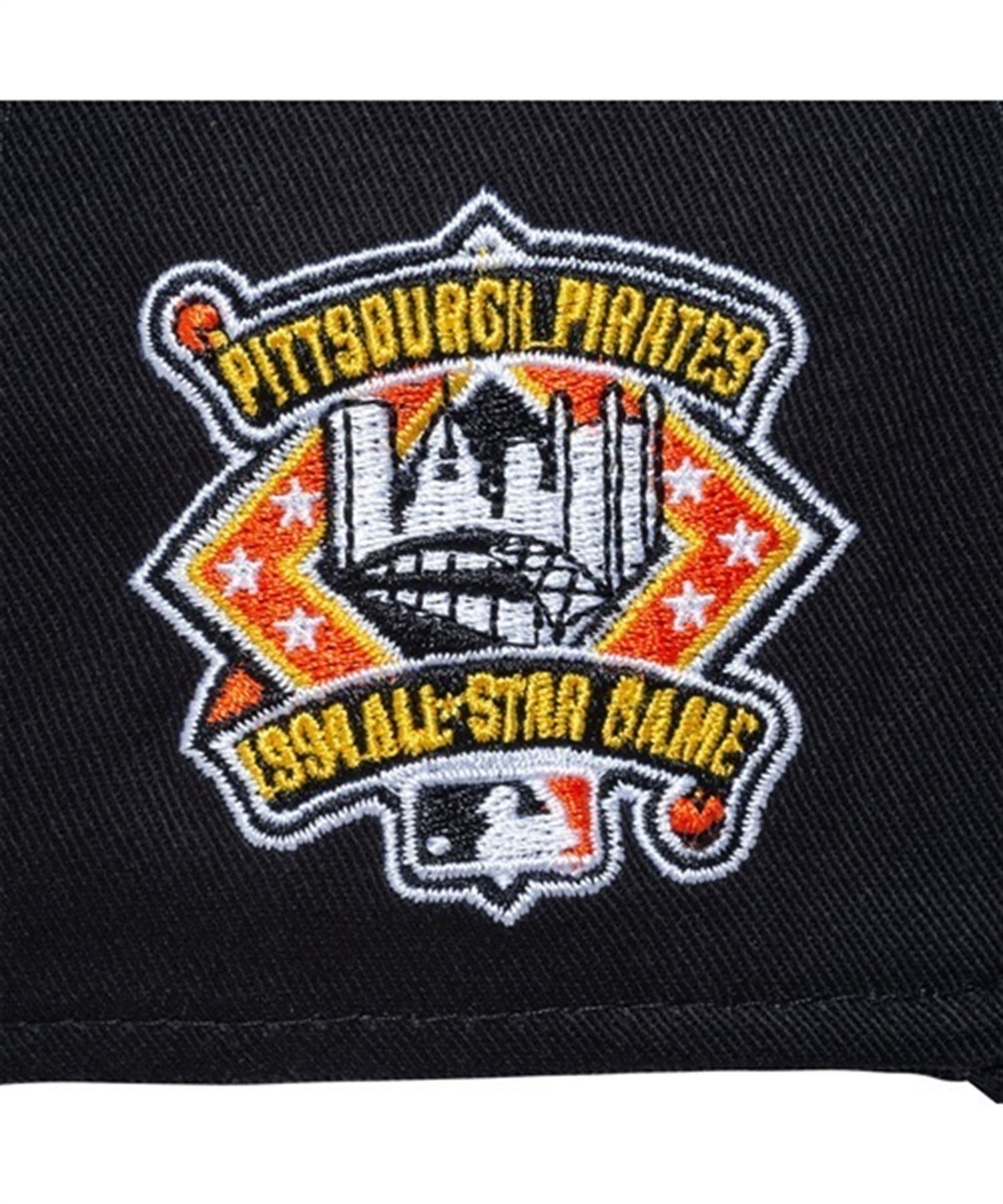 NEW ERA/ニューエラ キャップ 9FORTY A-Frame MLB Side Patch ピッツバーグ・パイレーツ ブラック 13515962(BLK-FREE)