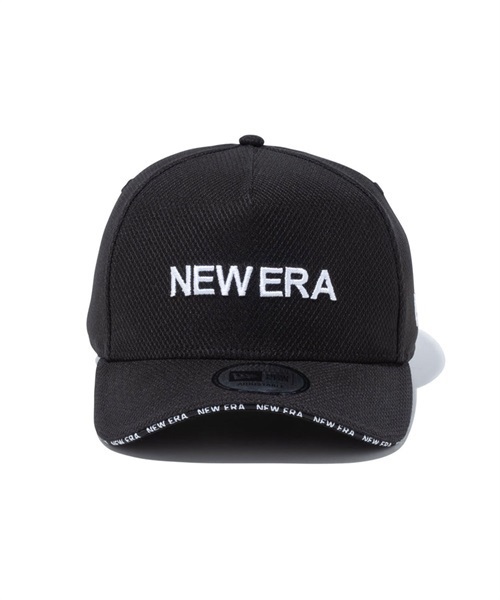 NEW ERA/ニューエラ キャップ 紫外線対策 9FORTY A-Frame Diamond Era NEW ERA ブラック サンドイッチバイザー 13515971(BLK-FREE)