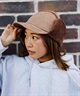 milsa/ミルサ キャップ スエードイヤーフラップキャップ 234061209(BK/BK-ONESIZE)