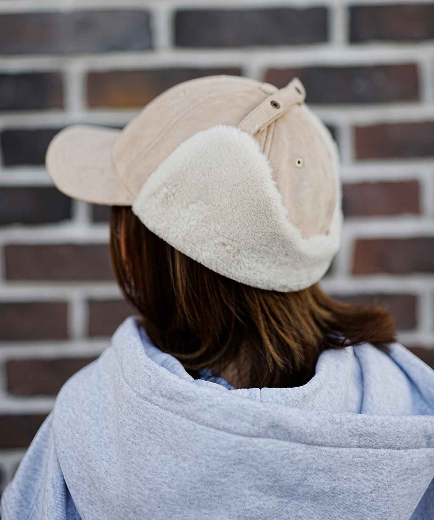 milsa/ミルサ キャップ スエードイヤーフラップキャップ 234061209(BK/BK-ONESIZE)