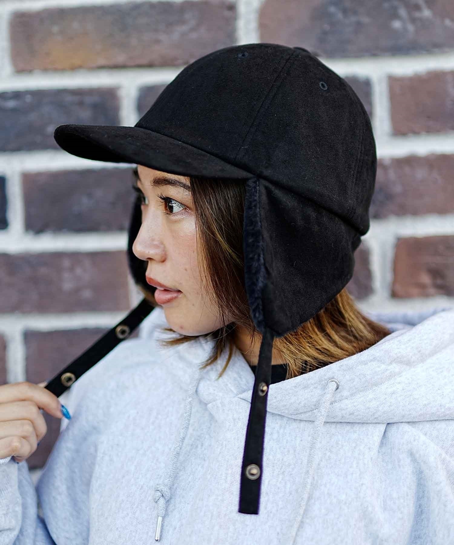 milsa/ミルサ キャップ スエードイヤーフラップキャップ 234061209(BK/BK-ONESIZE)
