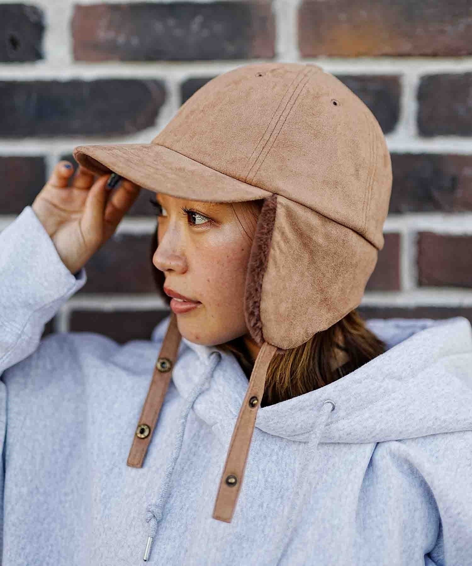 milsa/ミルサ キャップ スエードイヤーフラップキャップ 234061209(BK/BK-ONESIZE)