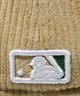 NEW ERA/ニューエラ 59FIFTY MLB Corduroy コーデュロイ ロサンゼルス・ドジャース ベージュ ダークグリーンバイザー キャップ 帽子 13751148(BGGRN-7)