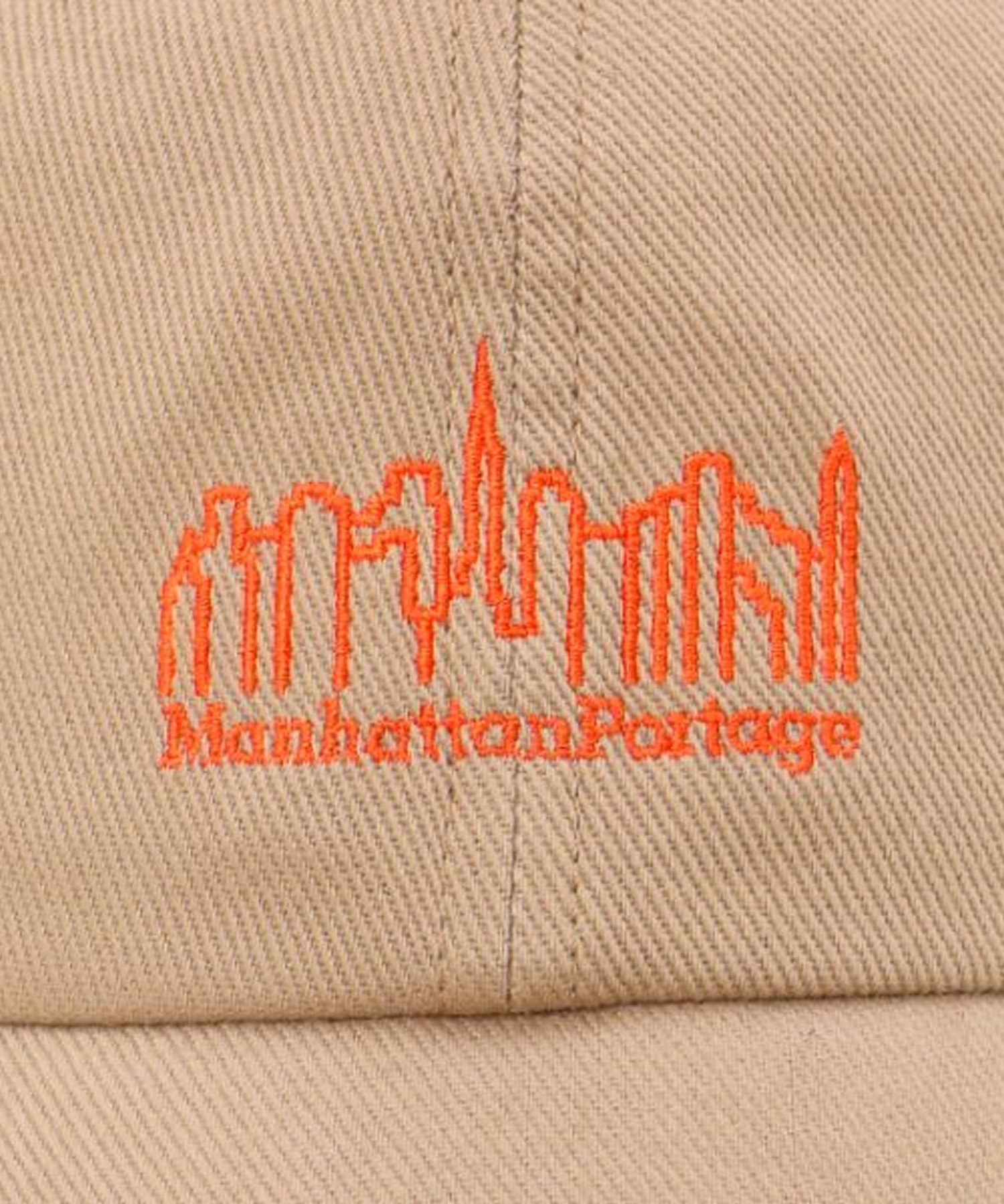 Manhattan Portage/マンハッタンポーテージ Graphic Embroidery 6 Panel Cap キャップ 帽子 フリーサイズ MP220(RD/OR-FREE)