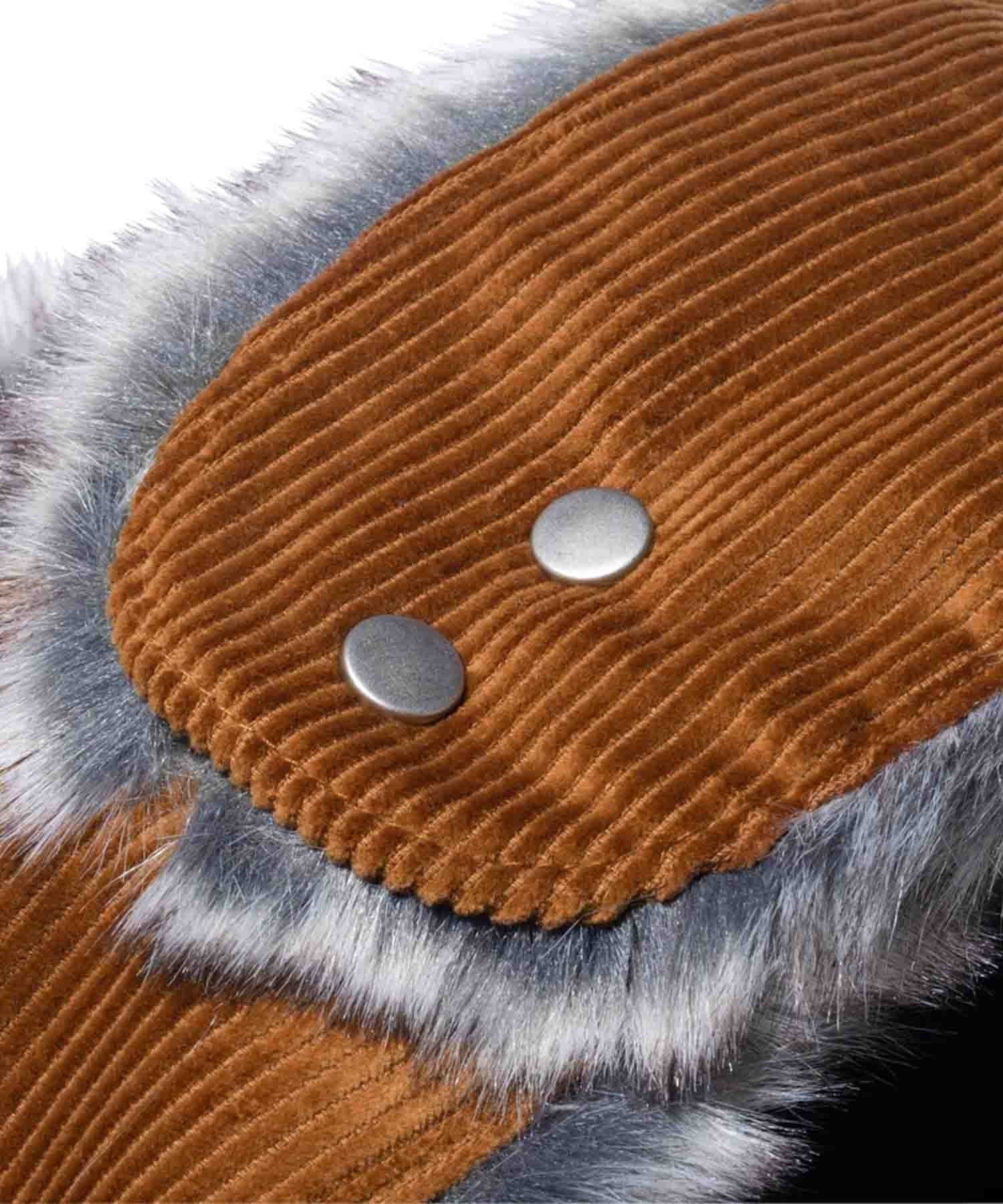 NEW ERA/ニューエラ キャップ トラッパー Corduroy Trapper 防寒
