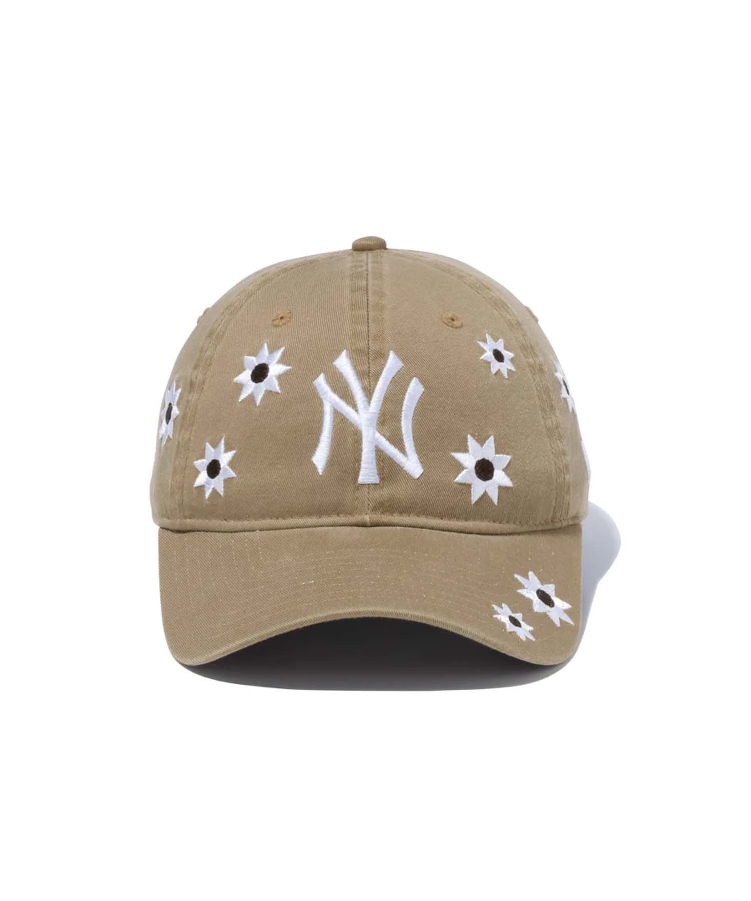 NEW ERA/ニューエラ キャップ 9TWENTY MLB Flower Embroidery ニューヨーク・ヤンキース 13751075(BKHA-FREE)