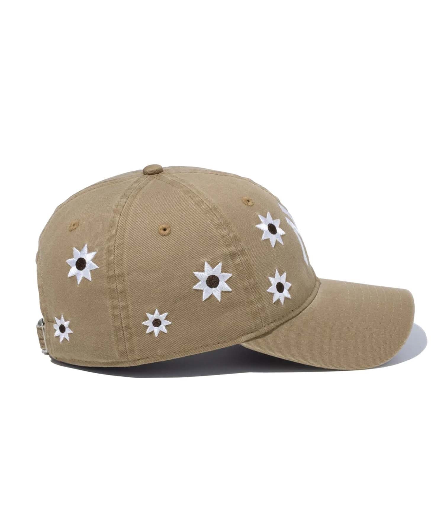 NEW ERA/ニューエラ キャップ 9TWENTY MLB Flower Embroidery ニューヨーク・ヤンキース 13751075(BKHA-FREE)