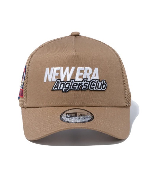 NEW ERA/ニューエラ キャップ 9FORTY A-Frame トラッカー メッシュキャップ Angler Club キャッツキル(ニューエラアウトドア) 13516252(KH-F)