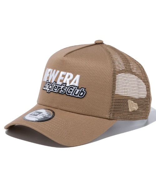 NEW ERA/ニューエラ キャップ 9FORTY A-Frame トラッカー メッシュキャップ Angler Club キャッツキル ニューエラアウトドア 13516252(KH-F)