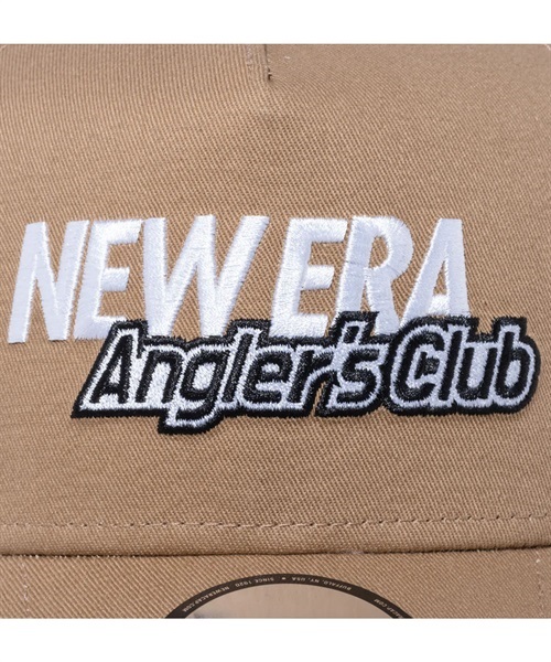 NEW ERA/ニューエラ キャップ 9FORTY A-Frame トラッカー メッシュキャップ Angler Club キャッツキル ニューエラアウトドア 13516252(KH-F)