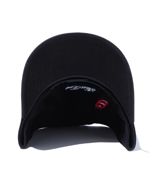 NEW ERA/ニューエラ キャップ 9FORTY A-Frame Budweiser バドワイザー ラベルロゴ ブラック 13534542(BKRD-F)