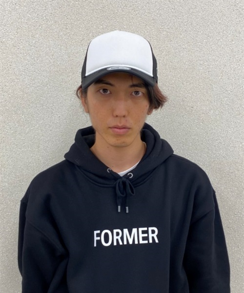 NEW ERA/ニューエラ キャップ 9FORTY A-Frame Trucker BASIC メッシュキャップ ベーシック 13512393(BLK-F)