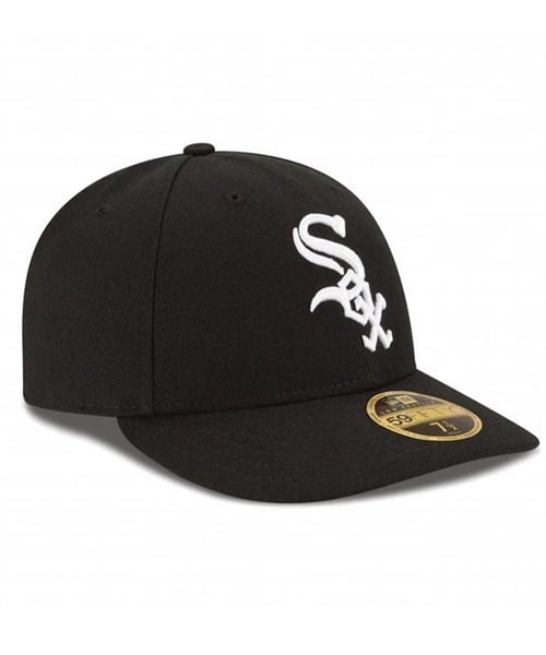 NEW ERA/ニューエラ キャップ LP 59FIFTY MLB オンフィールド シカゴ・ホワイトソックス ゲーム 13554948(BKWT-7)