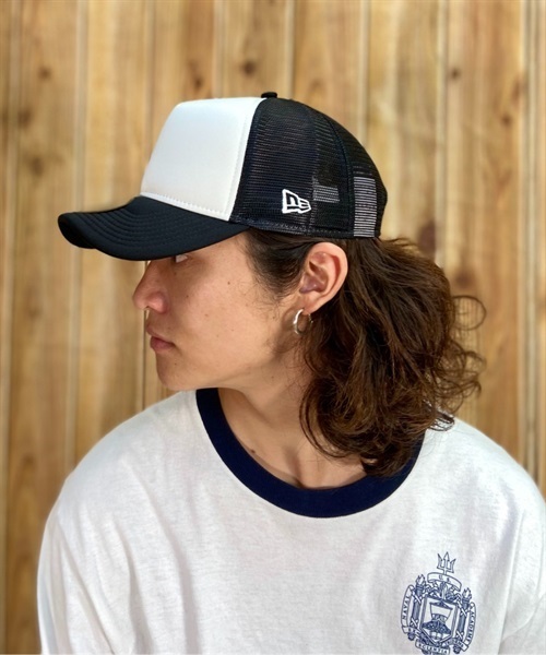 NEW ERA/ニューエラ キャップ 9FORTY A-Frame Trucker BASIC メッシュキャップ 13751408(NVY-F)