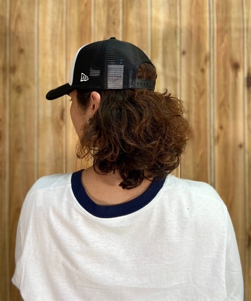 NEW ERA/ニューエラ キャップ 9FORTY A-Frame Trucker BASIC メッシュキャップ 13751408(NVY-F)