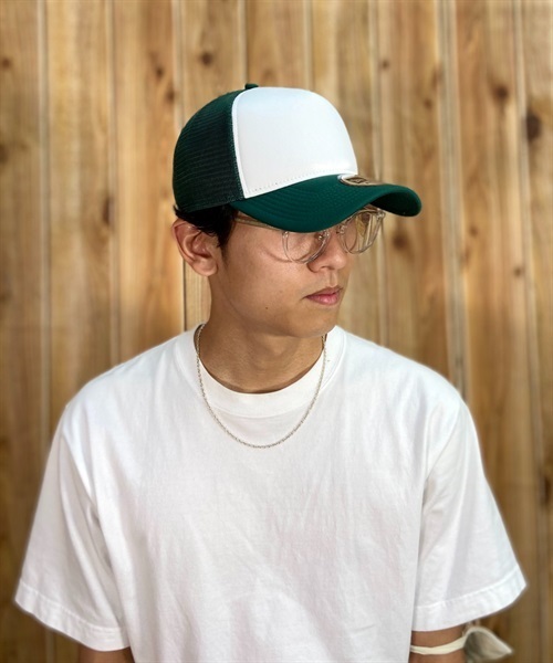 NEW ERA/ニューエラ キャップ 9FORTY A-Frame Trucker BASIC メッシュキャップ 13751410(GRN-F)