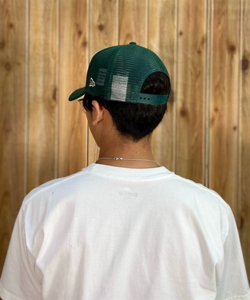 NEW ERA/ニューエラ キャップ 9FORTY A-Frame Trucker BASIC メッシュキャップ 13751410(GRN-F)