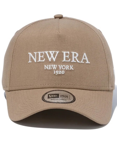 NEW ERA/ニューエラ キャップ 9FORTY A-Frame Flax Cotton NEW