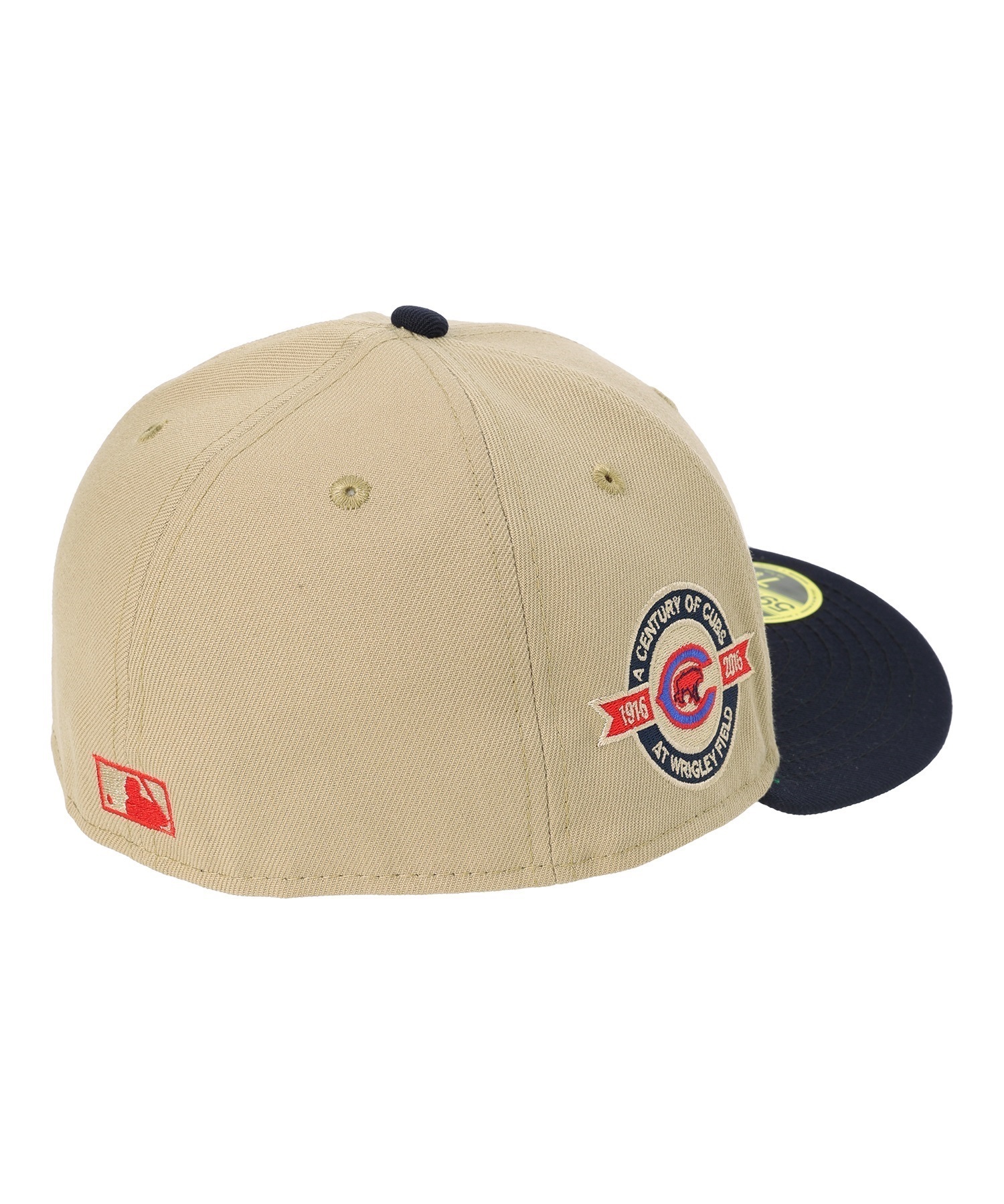 美品NEW ERA/ニューエラ シカゴ・カブス キャメル キャップ NEW ERA/ニューエラ LP 59FIFTY 1916 2016 シカゴ・カブス