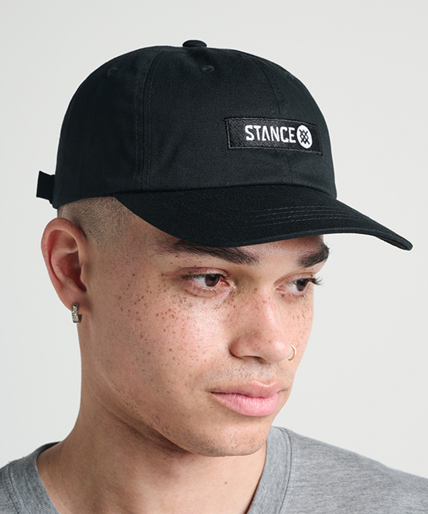 STANCE/スタンス STANDARD ADJUSTABLE CAP A305D21STA BLK キャップ(BLACK-F)